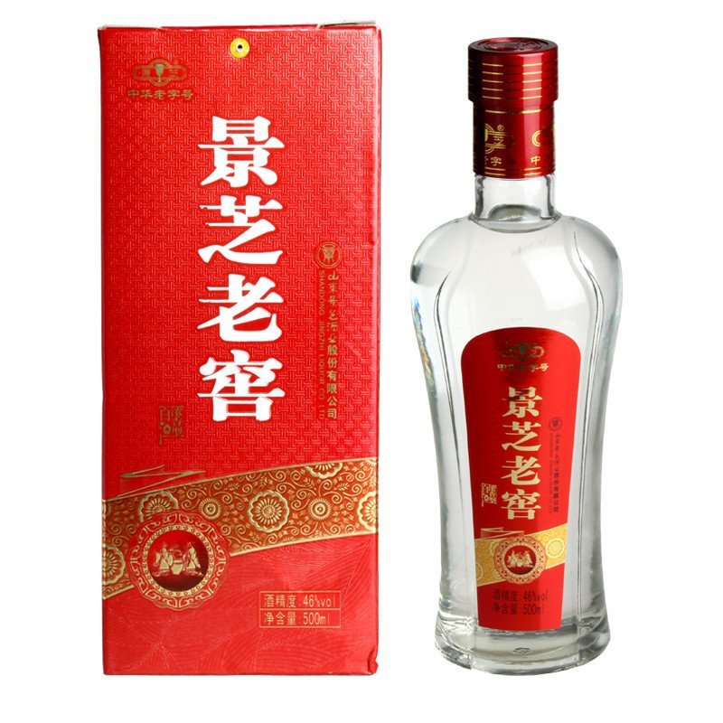 景芝 酒 46°景芝老窖500ml*6 傳世榮耀 濃香老窖 震撼低價(jià)! 景芝白酒【價(jià)格 圖片 品牌 報(bào)價(jià)】